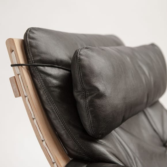 Siesta easy chair with ottoman